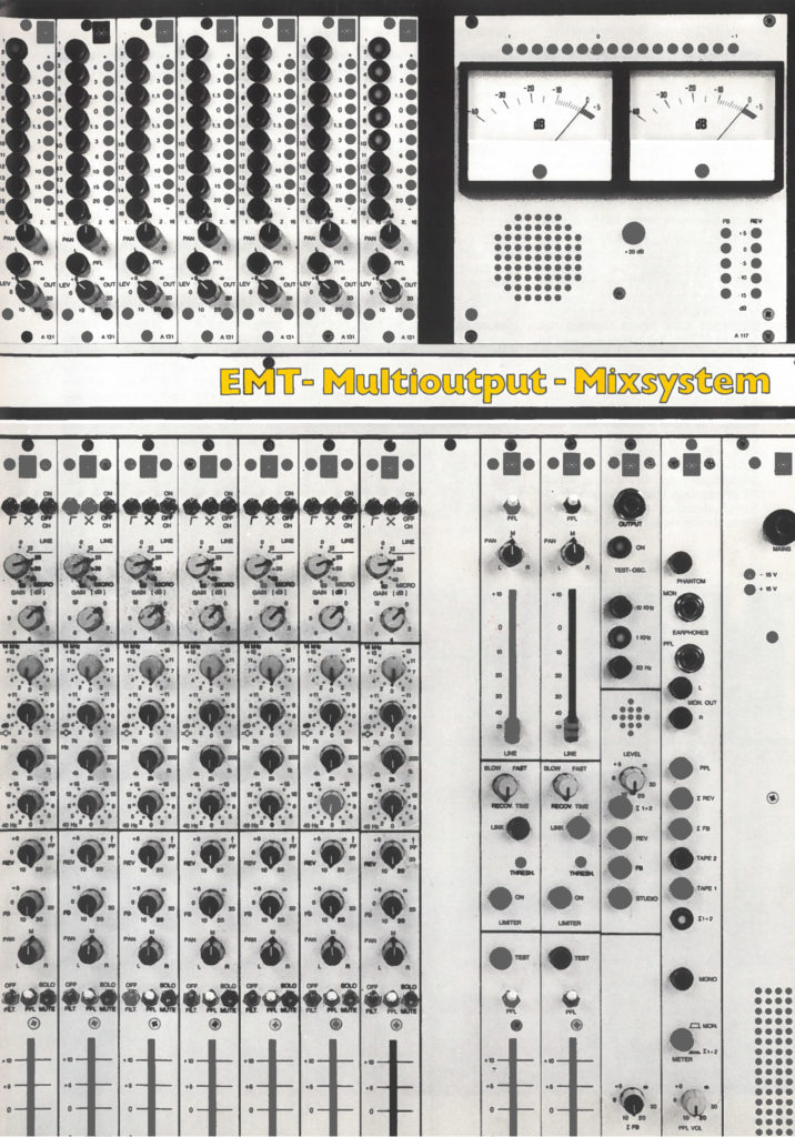 EMT Multioutput-Mixsystem Prospekt